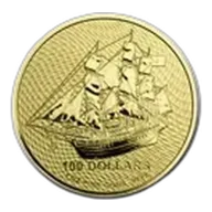 2020 Cook Islands 1 oz Gold Bounty Coin