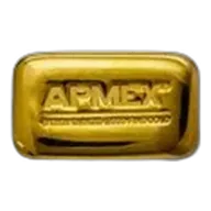 5 oz Cast-Poured Gold Bar - APMEX