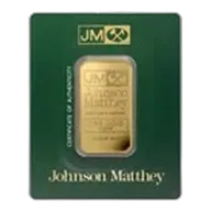 1 oz Gold Bar - Johnson Matthey (In Assay)