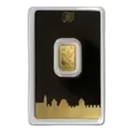 2 gram Gold Bar - Holy Land Mint Dove of Peace (In Assay)
