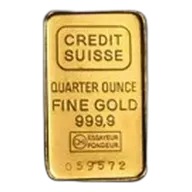 Pre-Owned 1/4 oz Gold Bar