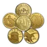 Pre-Owned 1/10 oz Gold Round