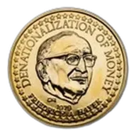 1/2 oz Gold Round - Gold Standard Corporation (.900 Fine)