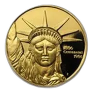 1 oz Gold Round - Engelhard (Liberty Trade)