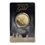 1/2 oz Gold Round - Holy Land Mint Dove of Peace (2025, In Assay)