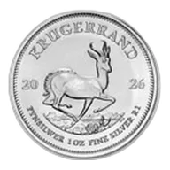 2026 South Africa 1 oz Silver Krugerrand BU