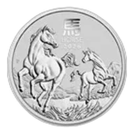 2026 Australia 5 oz Silver Lunar Horse BU (Series III)
