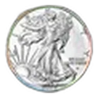 2026 1 oz Silver Eagle - w/Harris Holder, Happy Easter Design