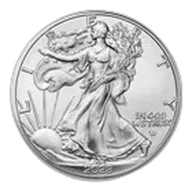 2023 1 oz American Silver Eagle Coin BU