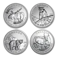 2011-2017 Canada 1 oz Silver Wildlife Series (Random)