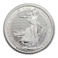 2024 Great Britain 1 oz Silver Britannia BU (King Charles III)