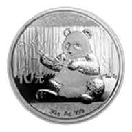 2017 China 30 gram Silver Panda BU (In Capsule)