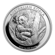 2013 Australia 1 oz Silver Koala BU