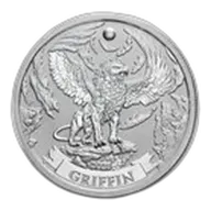 2025 Australia Myths & Legends: 1/2 oz Silver Griffin BU