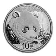 China 30 gram Silver Panda (Abrasions, Random Year)