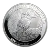 10 oz Australian Silver Kookaburra BU (Random Year)