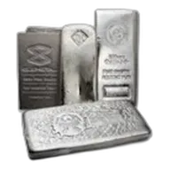 100 oz Silver Bar - Secondary Market