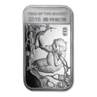 1 oz Silver Bar - APMEX (2016 Year of the Monkey)