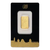 5 Gram The Holy Land Mint Gold Bar (New w/ Assay)