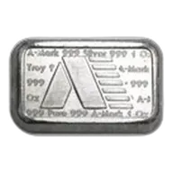 1 oz A-Mark Silver Bar