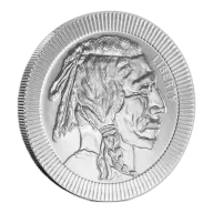 1 oz Silvertowne Buffalo Stackable Silver Round (New)