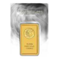 1oz Perth Mint Gold Minted Bar
