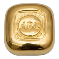 1oz ABC Gold Cast Bar