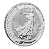2024 1 oz British Silver Britannia Coin (BU)