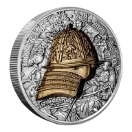 2023 2 oz Antique Republic of Chad Silver History of War Series To Protect Coin (Box + CoA)