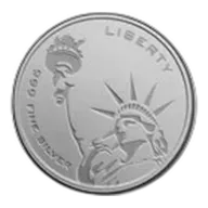 1 oz Silver Round - Freedom Liberty