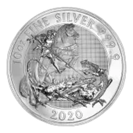 2020 Silver Valiant 10 oz Bullion Coin Pre-Owned
