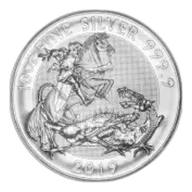 2019 Silver Valiant 10 oz Bullion Coin Pre-Owned