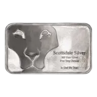 Scottsdale Mint 'Prey' 5 oz Silver Minted Bar - Pre-Owned
