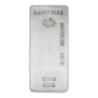 1000 oz PAMP Silver Bar