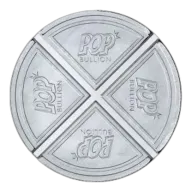 1 oz Pop Bullion Divisible Silver Round