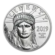 2019 1 oz American Platinum Eagle BU