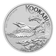 2026 1 Kilo Australian Silver Kookaburra Coin BU