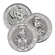 2 oz The Queen's Beast Silver Coin - Design Our Choice