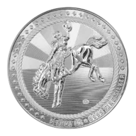 5 oz Scottsdale Mint Cowboy Silver Round