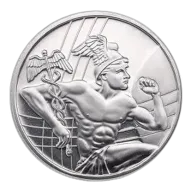 1 oz Mercury Silver Round