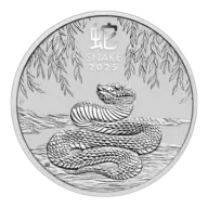 2025 2 oz Year of the Snake Silver Coin - Lunar Series III