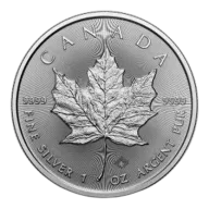 2026 1 oz Canadian Maple Leaf Silver Coin