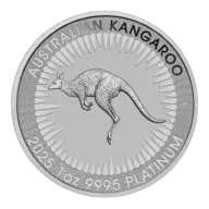 2025 1 oz Australian Platinum Kangaroo Coin BU