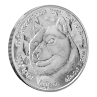 1oz Dogecoin Silver Round - Shiba