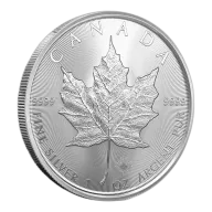 2024 1 oz Canadian Silver Maple Leaf Coin (BU)