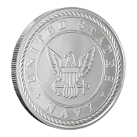 1 oz United States Armed Forces Navy Silver Round (New)