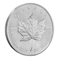 2022 1 oz Canadian Silver Maple Leaf Coin
