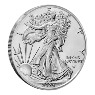 2024 1 oz American Silver Eagle Coin (BU)
