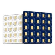 25 Gram PAMP Suisse Divisible Gold Bar (New w/ Assay, 25×1)