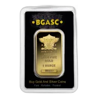 1 oz BGASC Gold Bar (New)